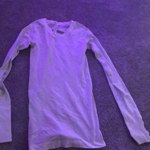 Lululemon White Athletic Top